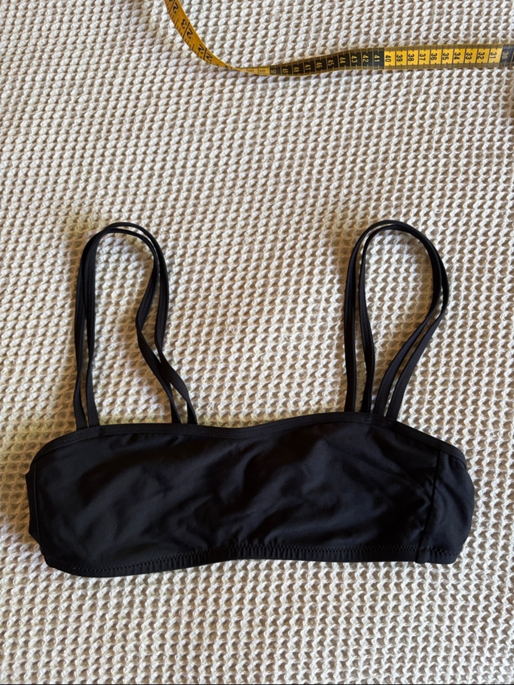 J.Crew bandeau bikini top small
